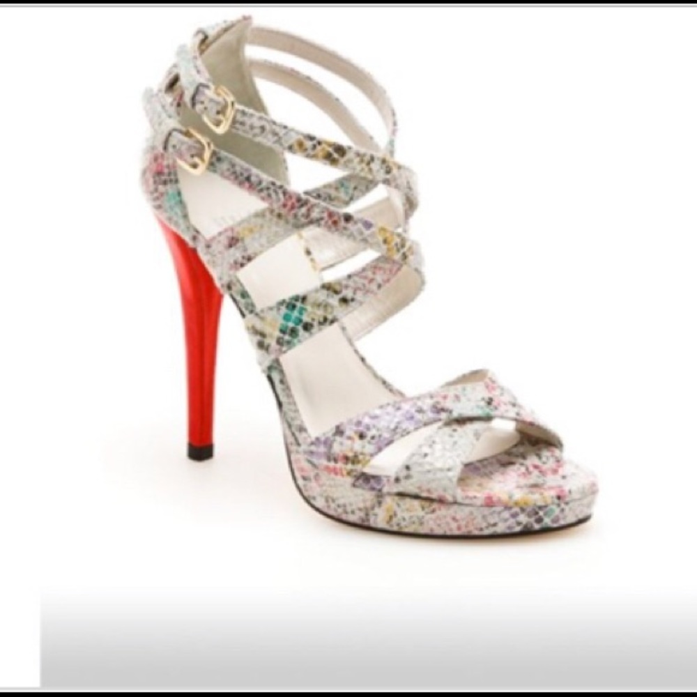 Stuart Weitzman Expressly platform sandals sz 8.5